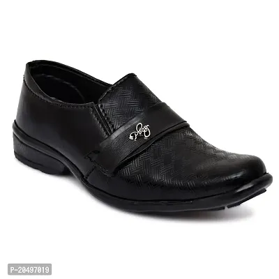 KingSwagger Formal Shoes Black-thumb0
