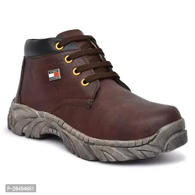 KingSwagger Kids Casual Boots for boys-thumb0