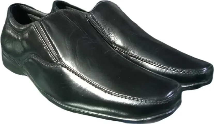 Classy Rexine Solid Formal Shoes For Men