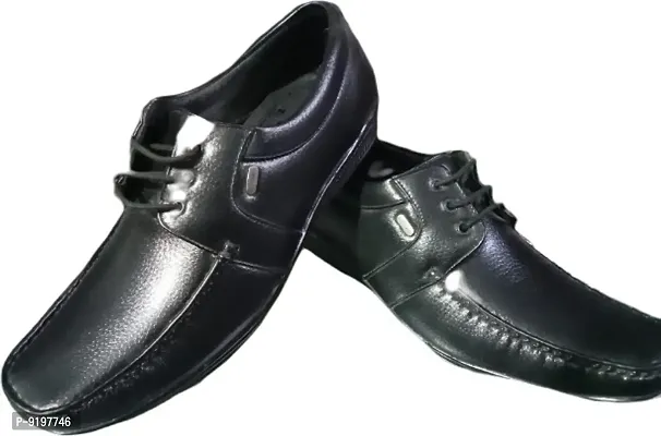 Classy Rexine Solid Formal Shoes for Men-thumb4