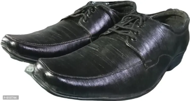 Classy Rexine Solid Formal Shoes for Men-thumb2