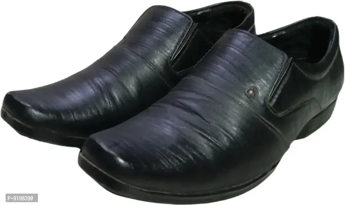 Classy Synthetic Leather Solid Formal Shoes for Men