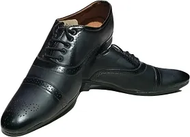 Classy Synthetic Patent Solid Formal Shoes for Men-thumb1