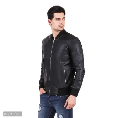 Leather Retail Men's Regular Jacket-thumb4