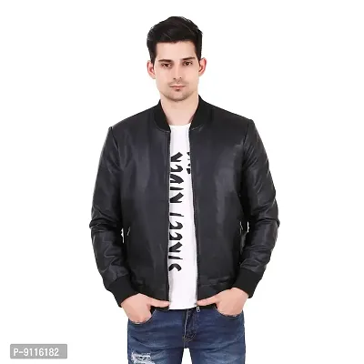 Leather Retail Men's Regular Jacket-thumb0