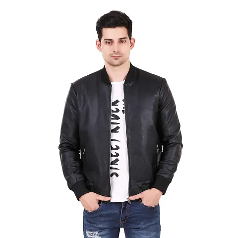 Leather Retail Men's Regular Jacket