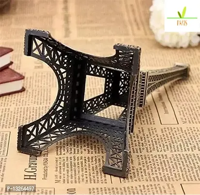 Eiffel Tower Paris Souvenir Metal Decorative Showpiece | Home and Office Decor Brown colour-thumb4