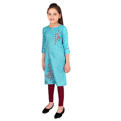 Buy Biba White Cotton Kurta Leggings Set With Dupatta for Women Online @  Tata CLiQ