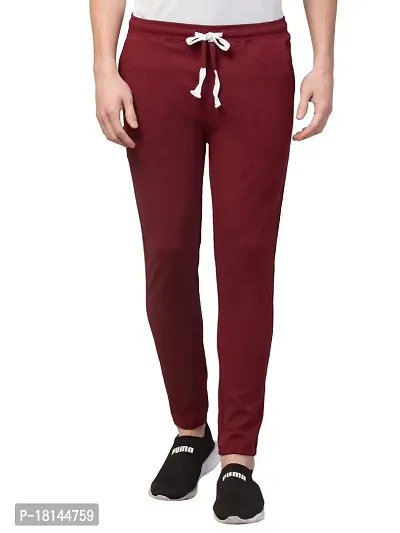 Camellias Solid Combo Track Pants for Men-thumb3