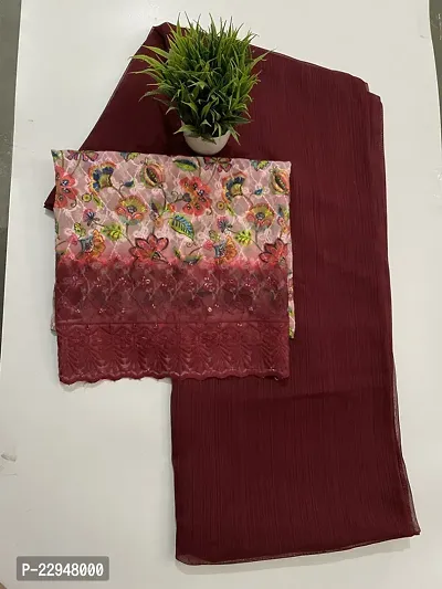 Elegant Art Silk Self Pattern Wear Saree With Unstiched Blouse Piece For Women