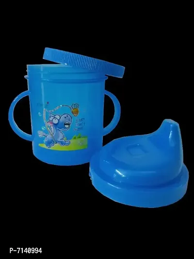 1 pc of baby sipper for kids/baby with handle,Classic Soft Spout Cup-thumb2
