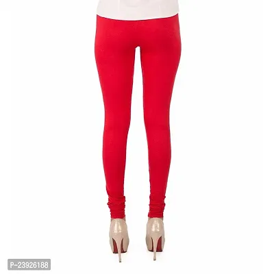 ANKITA Enterprise Slim Fit Sretchable and Comfortable Cotton Leggings for Women (Red, XL)-thumb3