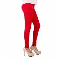 ANKITA Enterprise Slim Fit Sretchable and Comfortable Cotton Leggings for Women (Red, XL)-thumb1