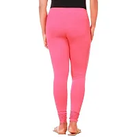 ANKITA Enterprise Slim Fit Sretchable  Comfortable Cotton Leggings for Women (Pink, XL)-thumb1