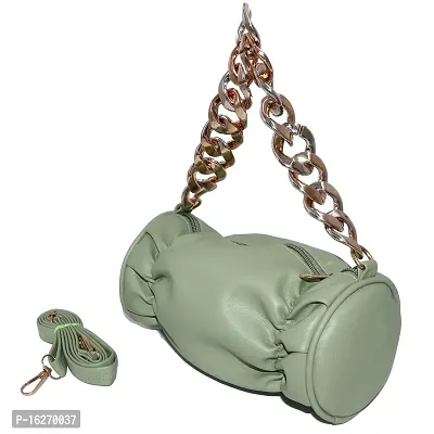 Duffle bags/Drum style purse  handbags Premium  Stylish Women Sling bags/Sling Purse-thumb0