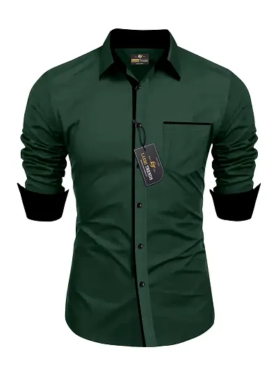 Best Selling Cotton Blend Long Sleeves Casual Shirt 