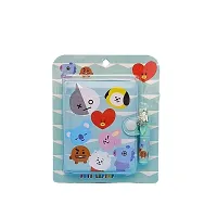 Youth Enterprise Crafts Pack of 2 BTS Pocket Diary with Smiley Emoji pen Writing Book for Kids Girls Boys (Pack of 2 Pcs) Random design and color sent.Birthday Gifts, Return Gits, Kanjak Gifts.-thumb1