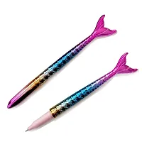 Youth Enterprises Mermaid 6 Pens Set, cute pen, cute stationary item, pen for kids, best gift for girls, best gift for kids (Mermaid Pen) |Birthday Return Gift-thumb3