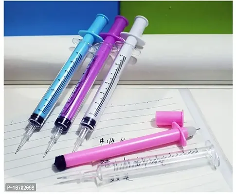 Youth Enterprises Newest Cutest Injection Look Designer Ball Pens for Kids/Birthday Return Gifts (Set of 12 Pcs.)-thumb4