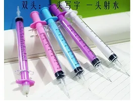 Youth Enterprises Newest Cutest Injection Look Designer Ball Pens for Kids/Birthday Return Gifts (Set of 12 Pcs.)-thumb4