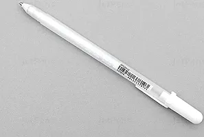 Set of 5 White Pen Fine Point - Smudge-resistant White Pen-thumb3