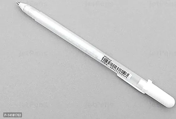 Set of 5 White Pen Fine Point - Smudge-resistant White Pen-thumb4