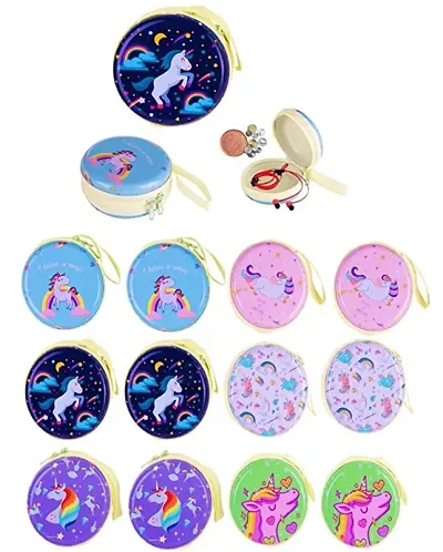 12pcs Unicorn Coin Clutch