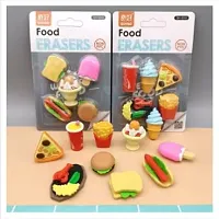 10Pcs Food Erasers Set.-thumb2
