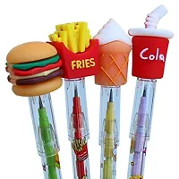 Pack of 6 Fast Food Push Pencil.-thumb1