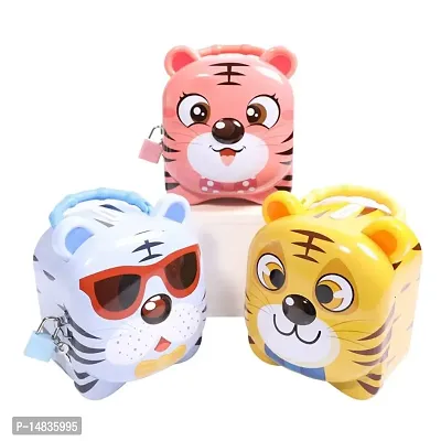 Pack of 1 Tiger Theme Money Bank.