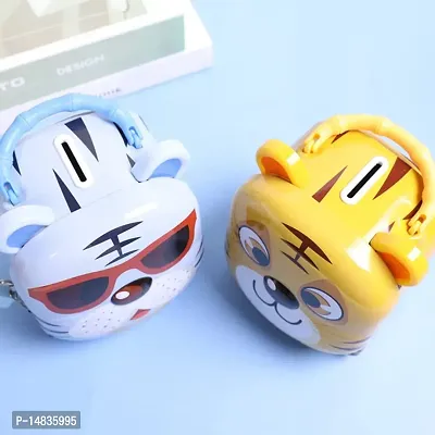 Pack of 1 Tiger Theme Money Bank.-thumb3