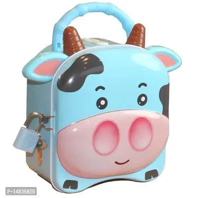 Pack of 1 Cow Theme Money Bank.
