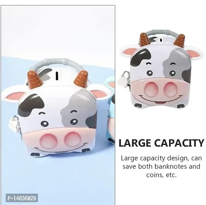 Pack of 1 Cow Theme Money Bank.-thumb4