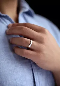 Beautiful Interlocking Couple Ring, Adjustable | Rings for Couple  Gifting-thumb1