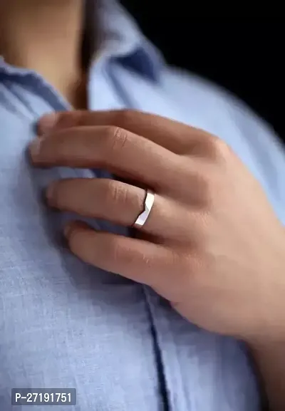 Beautiful Interlocking Couple Ring, Adjustable | Rings for Couple  Gifting-thumb2