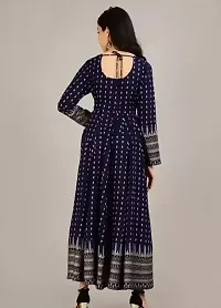 Fancy Viscose Rayon Ethnic Gowns For Women-thumb1