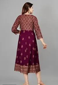 Fancy Rayon Ethnic Gowns For Women-thumb3