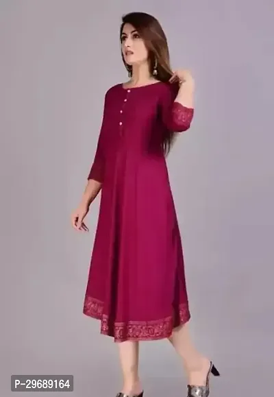 Fancy Rayon Ethnic Gown For Women