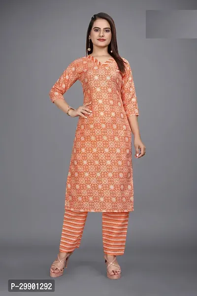 Fancy Cotton Kurta Bottom Set For Women