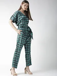 Stylish Multicoloured Polyester Printed Basic Jumpsuit For Women-thumb3