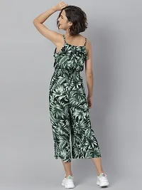 Stylish Multicoloured Polyester Printed Basic Jumpsuit For Women-thumb1