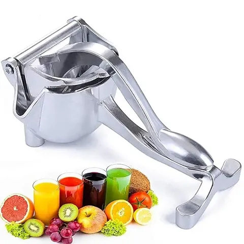 AASTIK Single Press Lemon Lime Hand juicer Heavy Duty Lemon Squeezer, Steel Metal Lime Hand Squeezer, Trendy Manual and Fruit Juicer (1PIC)