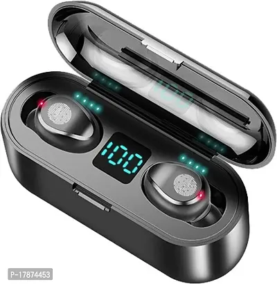 F9 Earbuds with 2000 mAh Power Bank  ASAP Charge