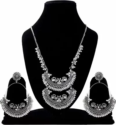 Stylish Brass Jewellery Set For Women