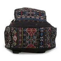 Shanvi handicraft Women  Girls Stylish Backpack/Bagpack Bags for College/School/Travel -Canvas Stylish Printed- 10 Liters-thumb4