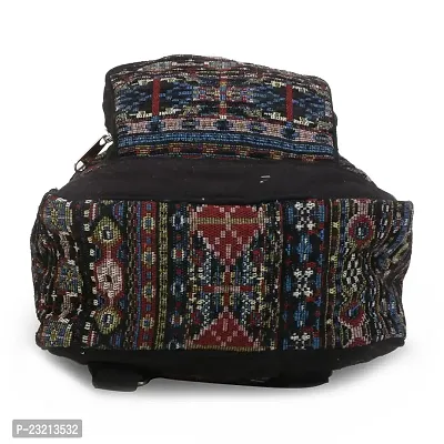 Shanvi handicraft Women  Girls Stylish Backpack/Bagpack Bags for College/School/Travel -Canvas Stylish Printed- 10 Liters-thumb5
