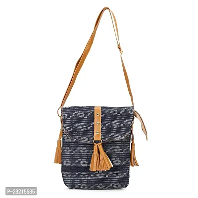 ZERATIO BAGS Women Sling Bag With Adjustable Strap Side Sling Bag Massenger (black)-thumb3