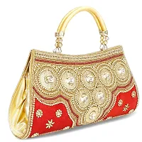 Shanvi handicraft Women's Stylish Hand Bag Clutch9-thumb1