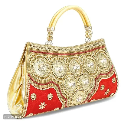 Shanvi handicraft Women's Stylish Hand Bag Clutch9-thumb2