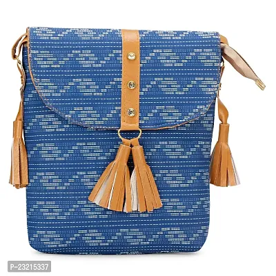 ZERATIO BAGS Women Sling Bag With Adjustable Strap Side Sling Bag Massenger (blue)-thumb2